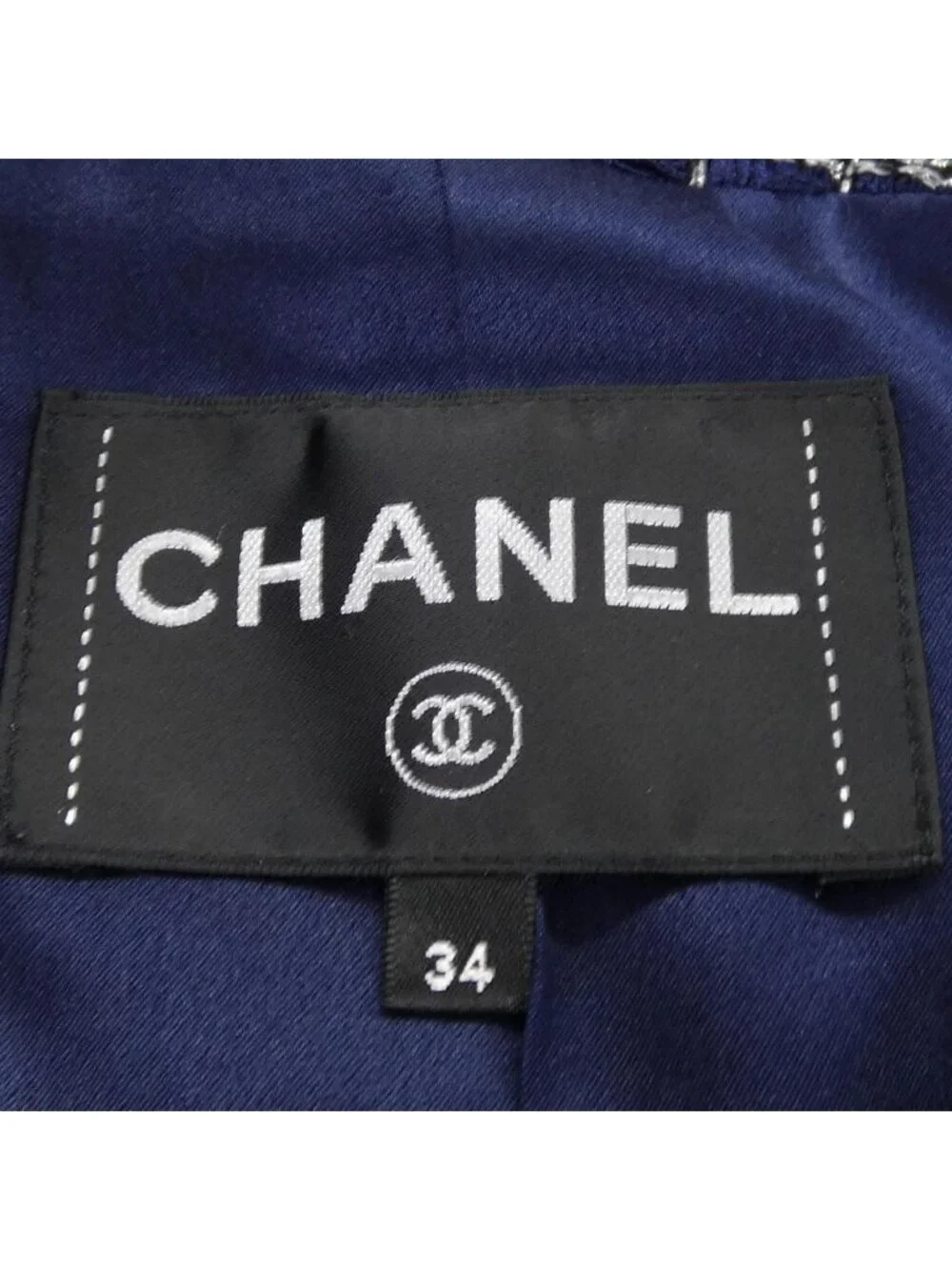 Chanel Coat Navy